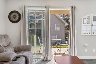 Rear patio