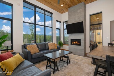 Great Room with Vaulted Ceiling