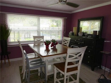 Family Room is currently used as a dining room.  C