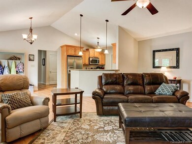 Great Room to Kitchen and Breakfast area