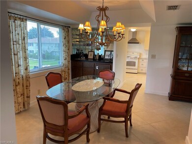 Formal Dining Room with wet bar.