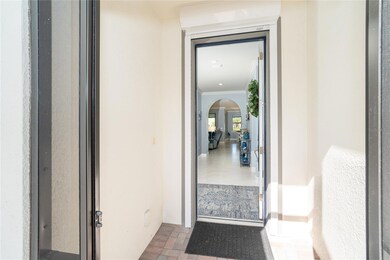 View from Front Door into the home.
