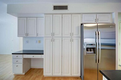 Kitchen Built-In Desk, Pantry, Fridge