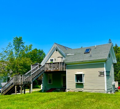 Exterior back