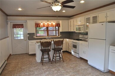 Hugh Kitchen w/ Ceramic Tile Flooring, Recessed Li