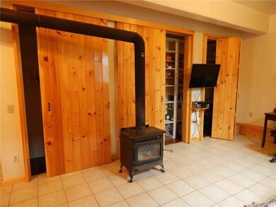 Three large closets with sliding...