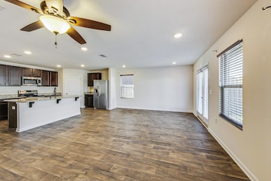 open floor plan