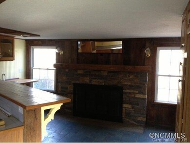 kitchen fireplace