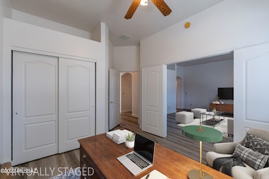 Staged Office/4th bedroom