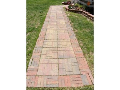 Brick Walkway from Driveway to Front Porch!