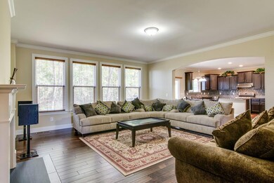 Great room looking towards kitchen/breakfast area