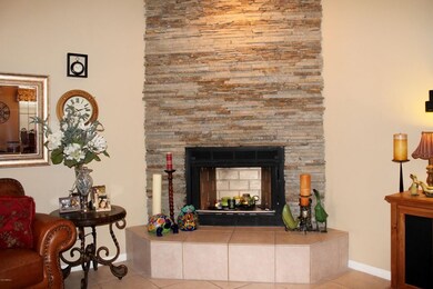 Fireplace in Family Room