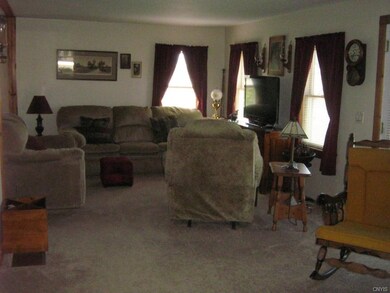 spacious living room