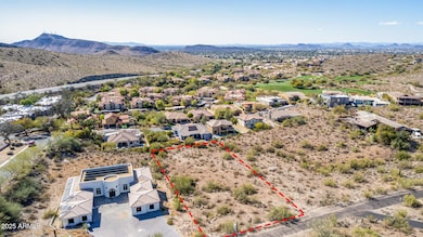 Aerial View w/ Estimated Lot Lines