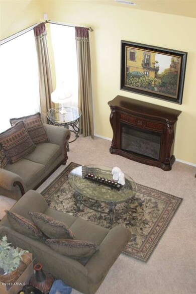 Living Room from Loft Area