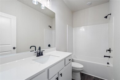 Full bathroom featuring shower / bathing tub combi