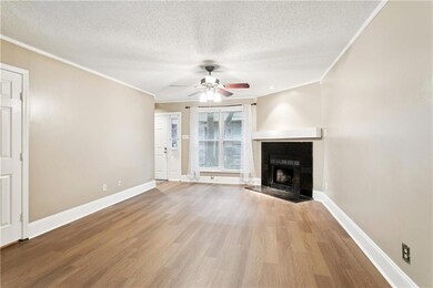 Living Room with Fireplace