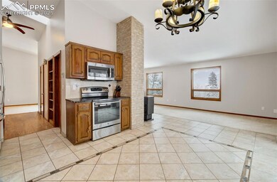 Kitchen and dining area