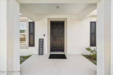 Covered front entry