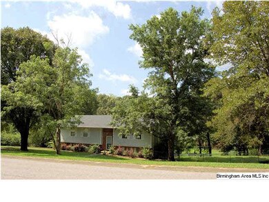 Almost an acre, the home is situated on a very lar