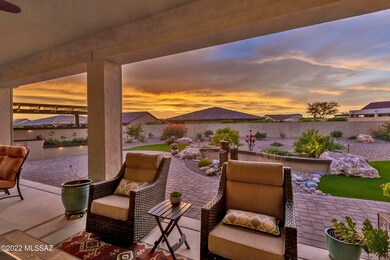 Backyard Sunset