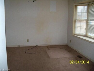Living Room. Living Room with Bay Window
