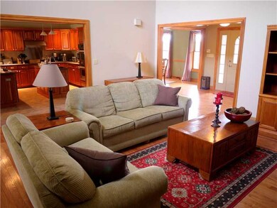 Living Room. Open to the Kitchen and Foyer making 
