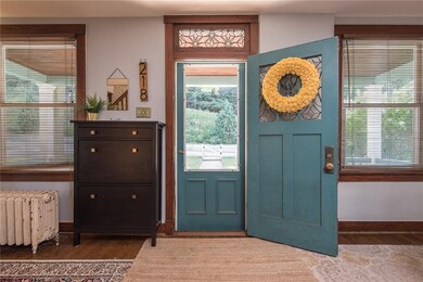 Welcoming front entry