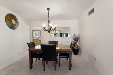 Formal dining area