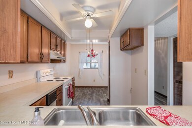 Kitchen in unit 107