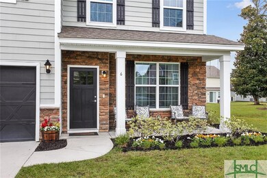 Cozy front porch