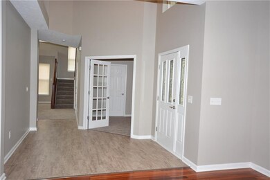 A look at  the entry and office.  New waterproof sandstone vinyl