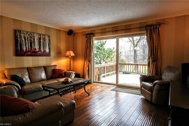Beautiful view of deck and golf course from the co