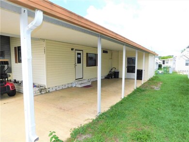 Storage and carport area.