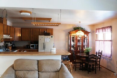 View From Living Room To Kitchen/Dining