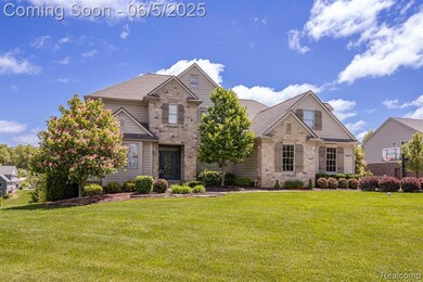 On .53 acre lot