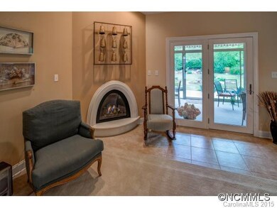Modern fireplace