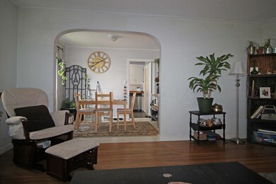 Arched doorway to Dining Room