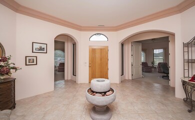 Foyer with Water Feature