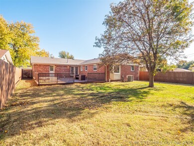 Large Backyard with tall privacy fence and plenty