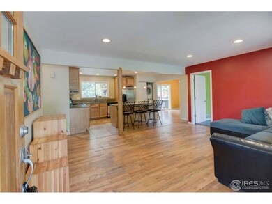 Living room to kitchen