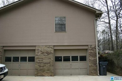 This view allows a peek at the garage entry as wel