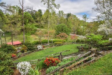 Front yard and barn/pasture below
