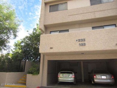 Parking below unit
