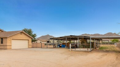 West Side of Home and Stables