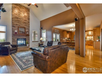 Double Sided Fireplace