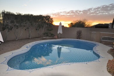 Pool at Sunset