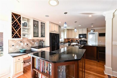 This Kitchen has tons of storage and counter space