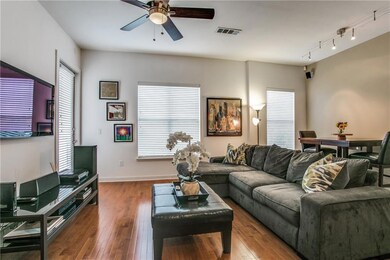 Lots of natural sunlight in this spacious living a