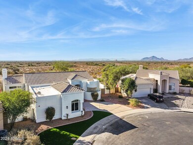 Drone view of home